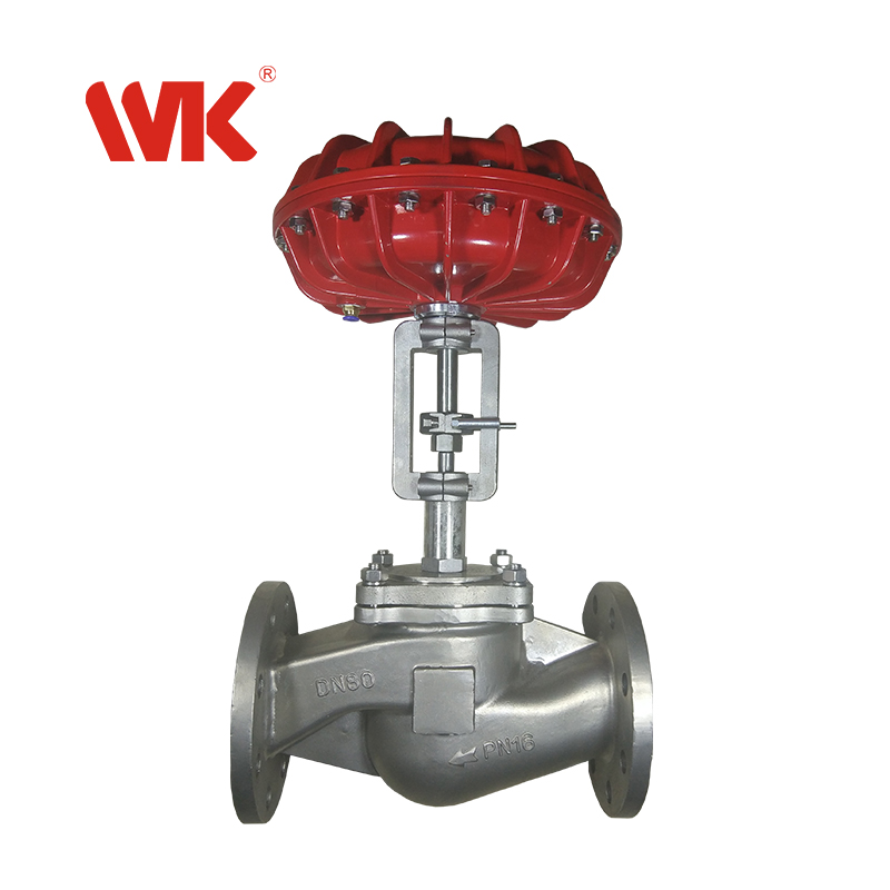 法兰口气动薄膜调节阀 法兰口气动薄膜调节阀