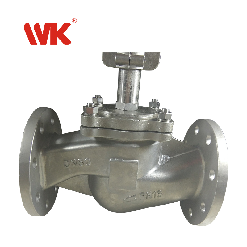 法兰口气动薄膜调节阀 法兰口气动薄膜调节阀